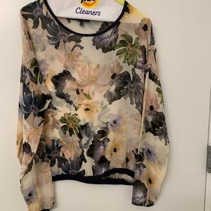 Sheen floral blouse